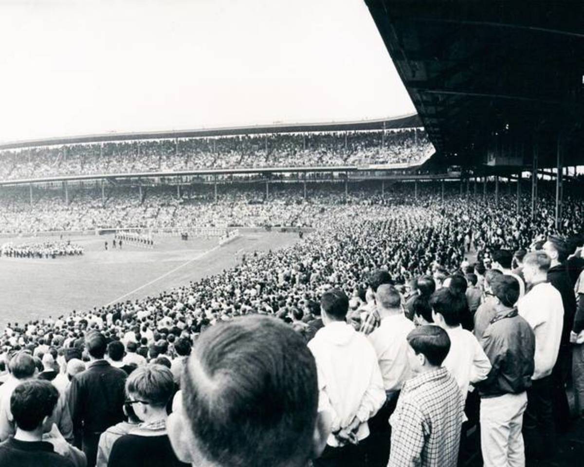 April 10, 1968. Opening Day, Wrigley Field.