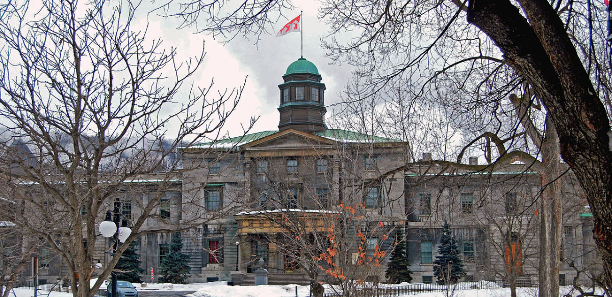 The Arts Building at McGill University, Montreal was completed in 1843, so would have been seen by Canadian and American players visiting for the 2nd match.