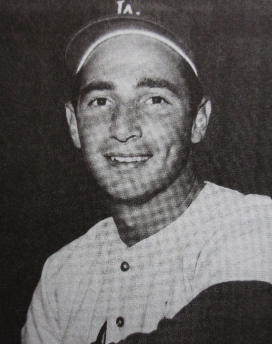 Hall of Famer Sandy Koufax, seen here in 1965, was the most dominating pitcher in the National League late in his career, and set the league record for strikeouts in a season three different times.
