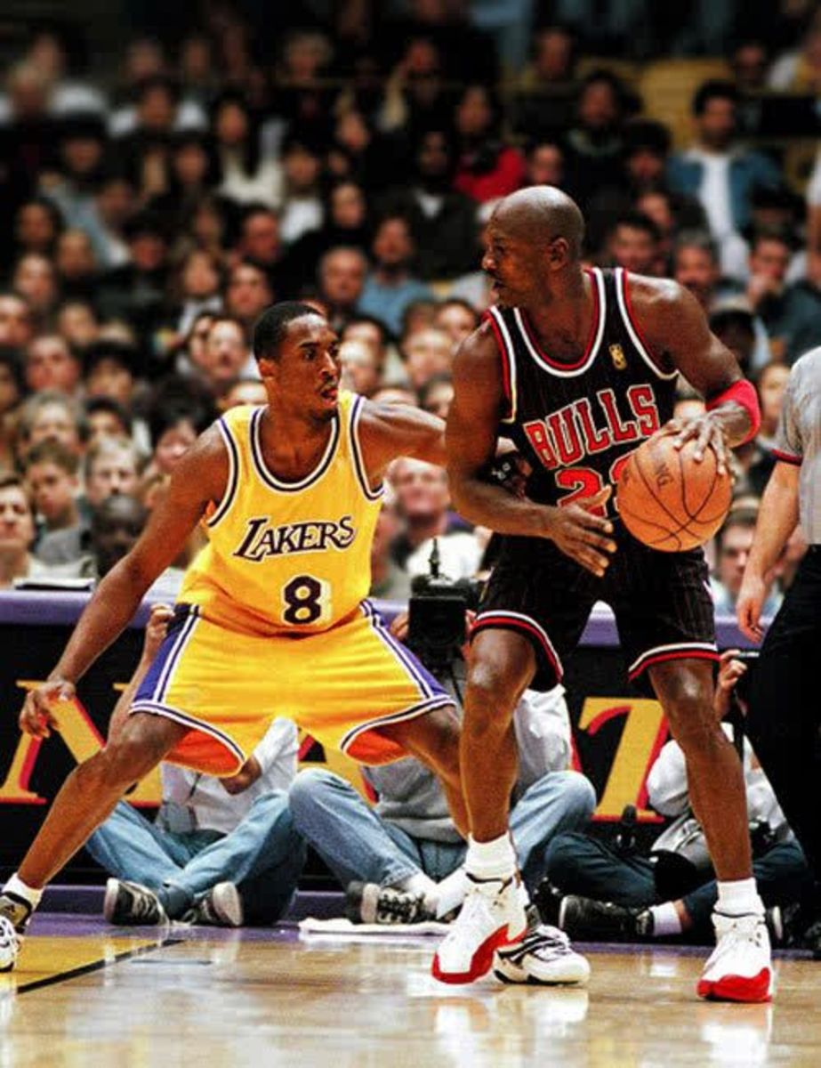 Young Kobe vs. an aging Jordan