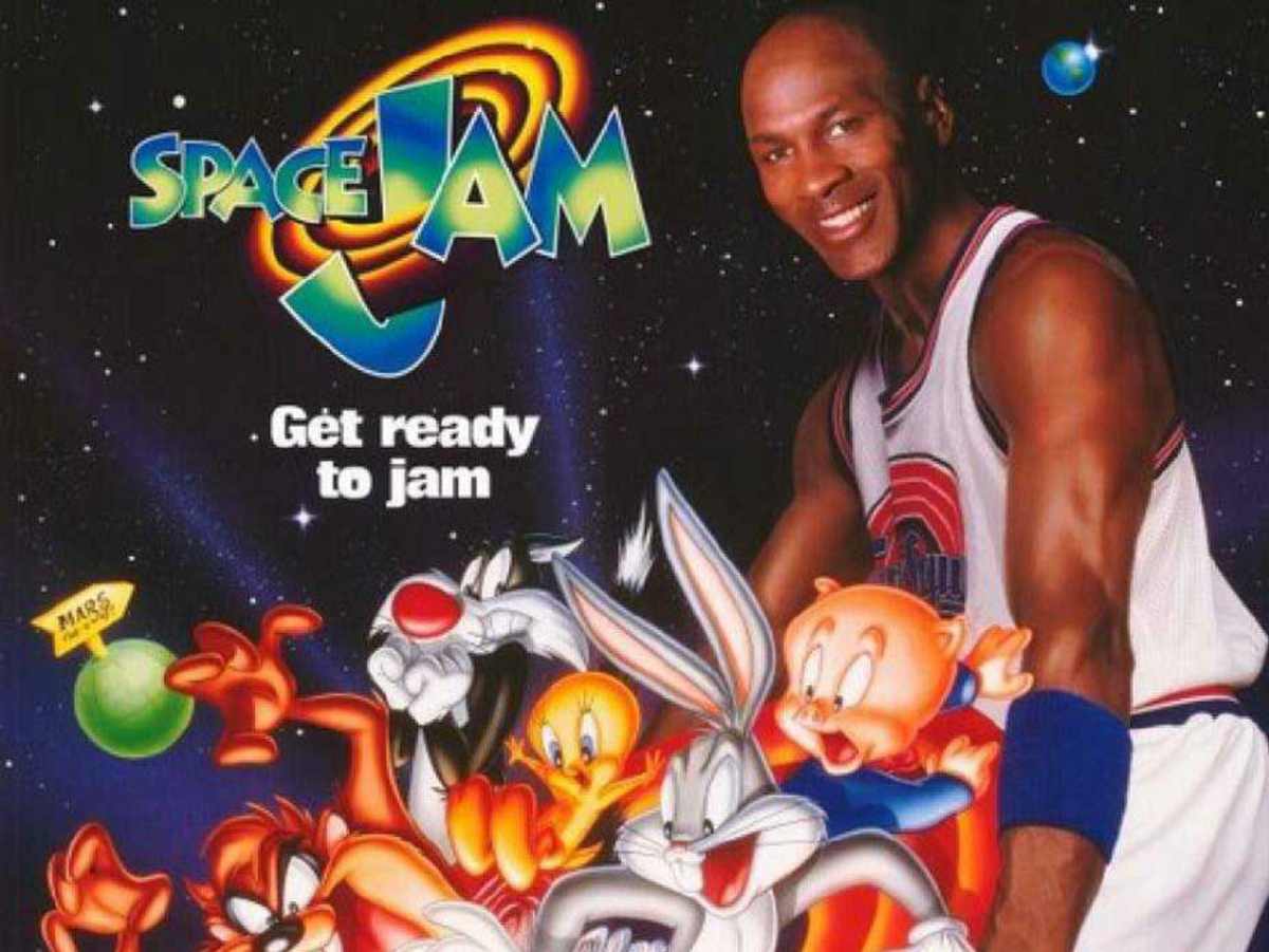Michael Jordan appeared in the cult classic Space Jam