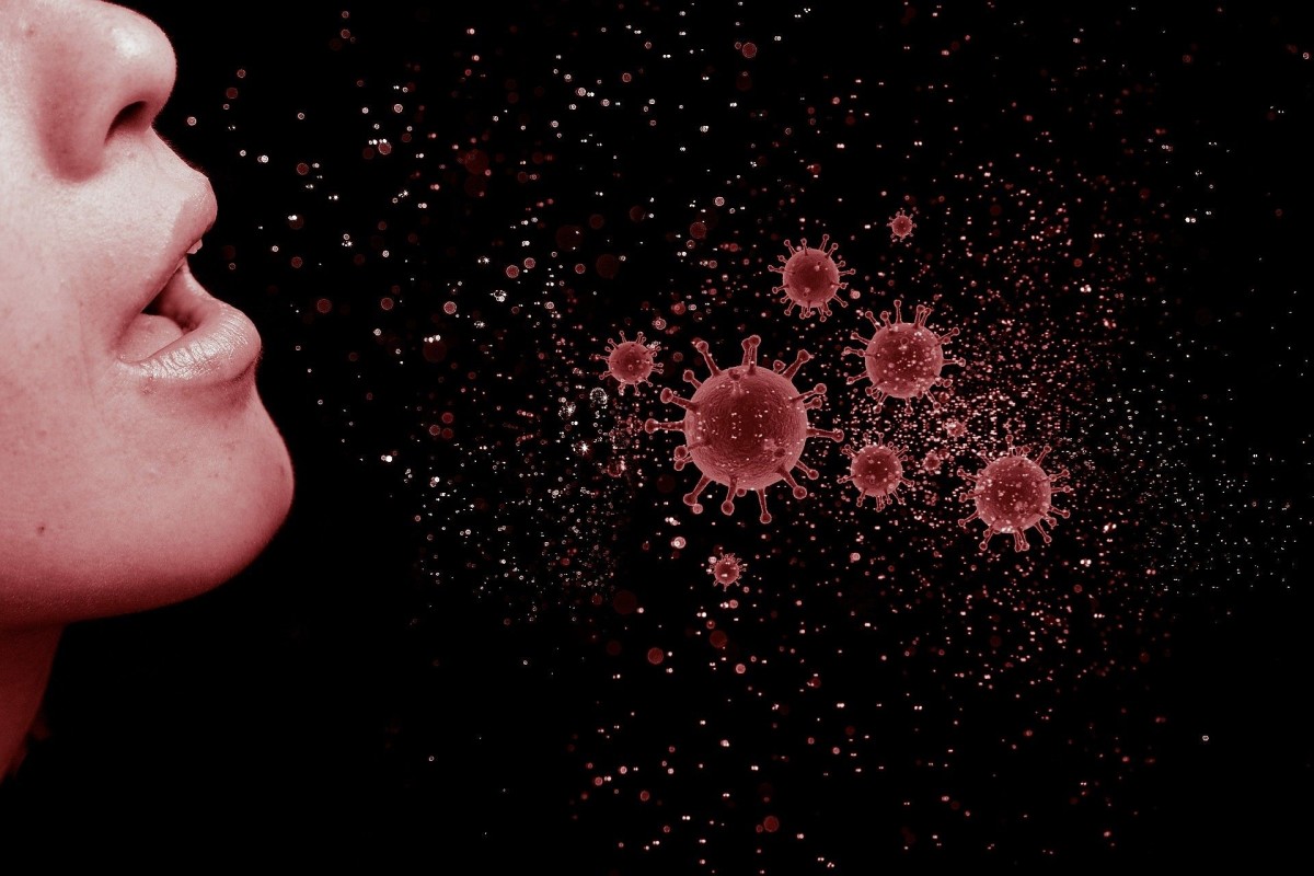 A sneeze can spread viruses and other pathogens.