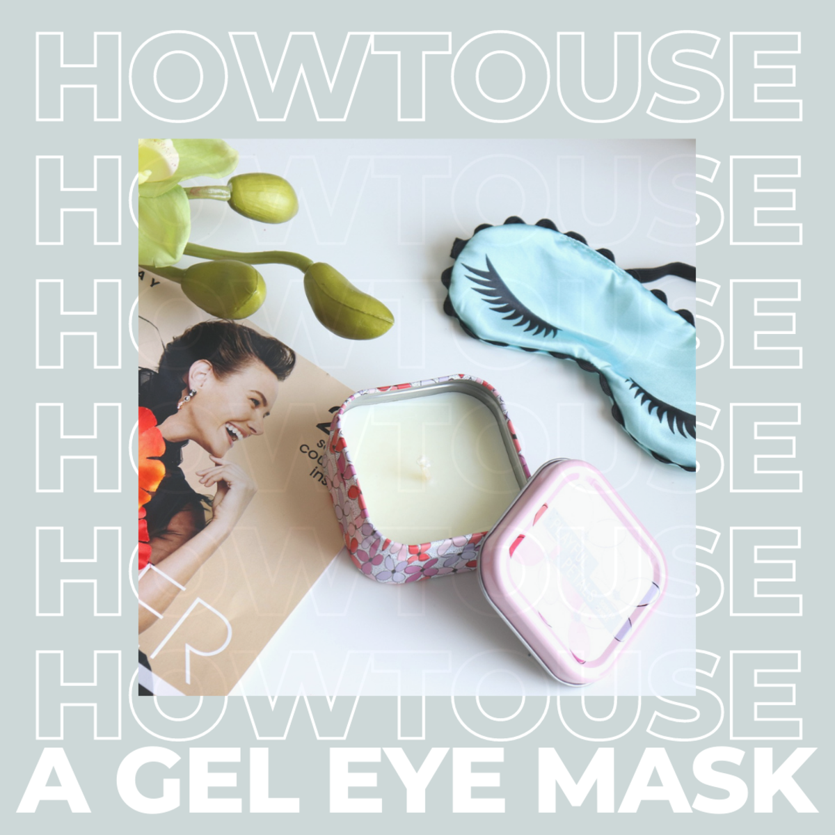 How do you use your gel eye mask?