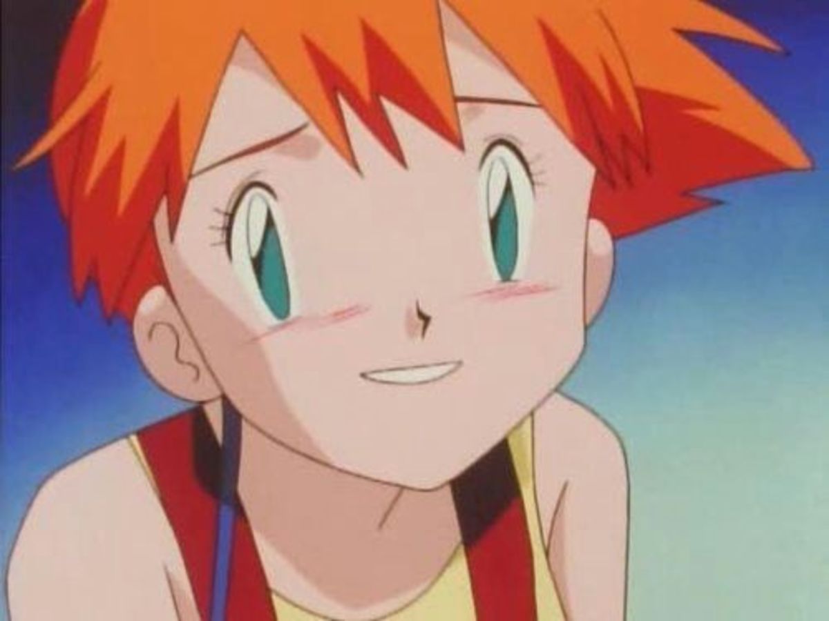 Misty realizing Ash is alright