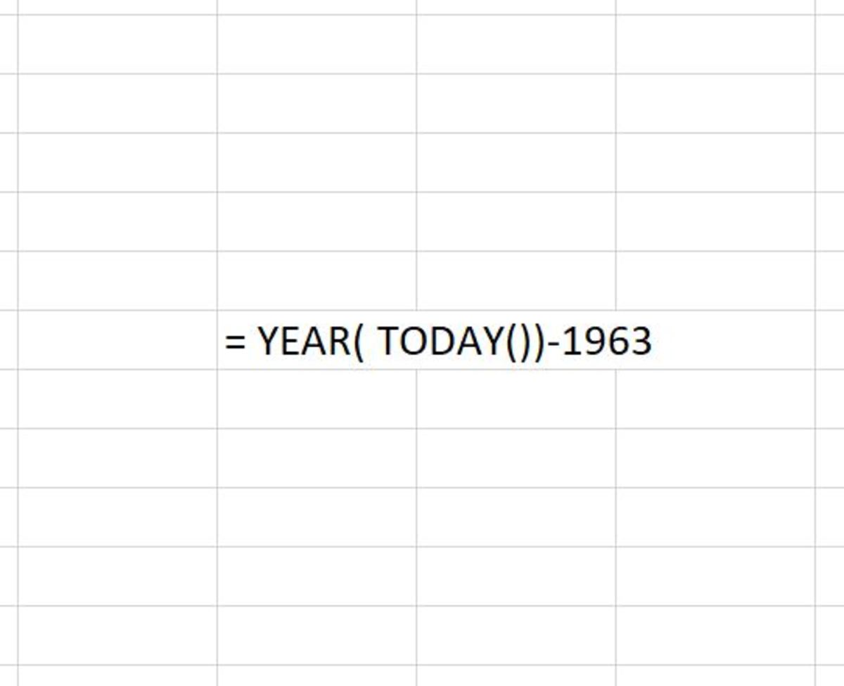 The TODAY function is used in tandem with other functions to determine past and future dates as well as determine the current date in its simplest form. 