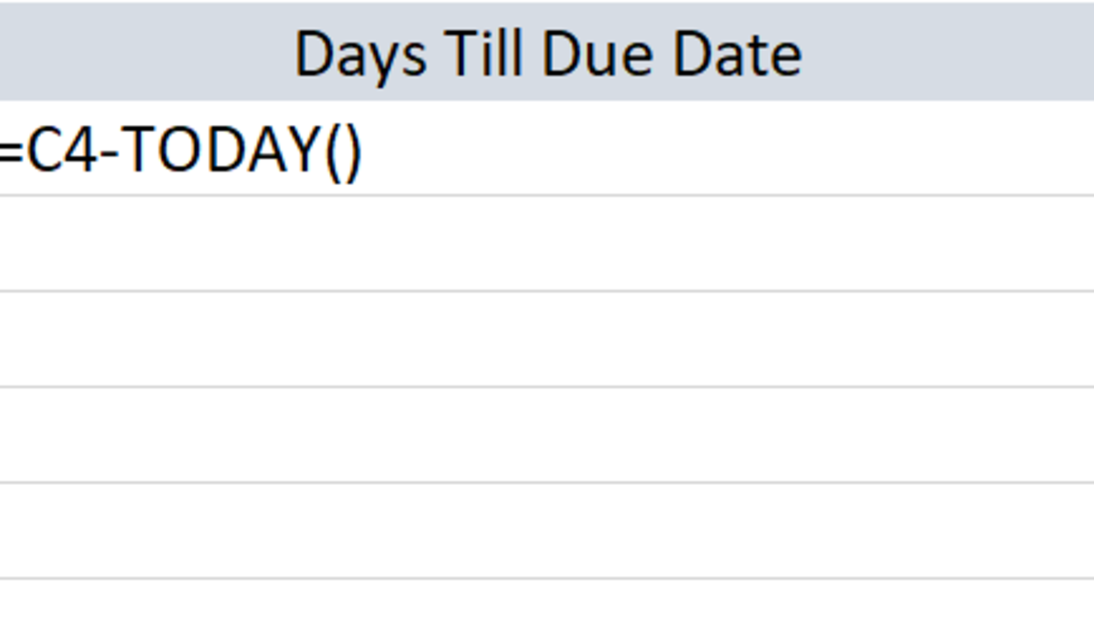 How to Use the TODAY Function in Excel - 64