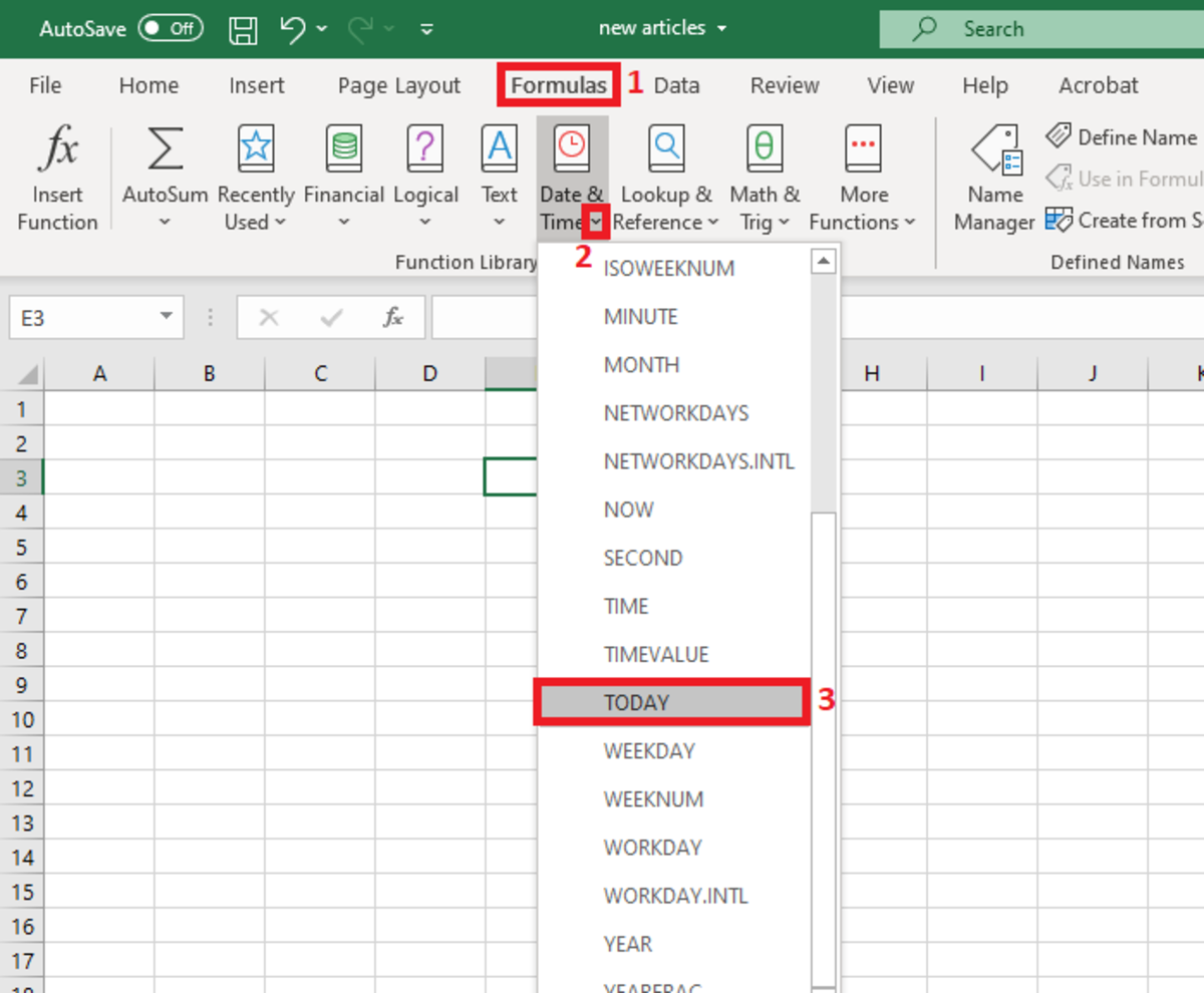 how-to-use-the-today-function-in-excel-turbofuture