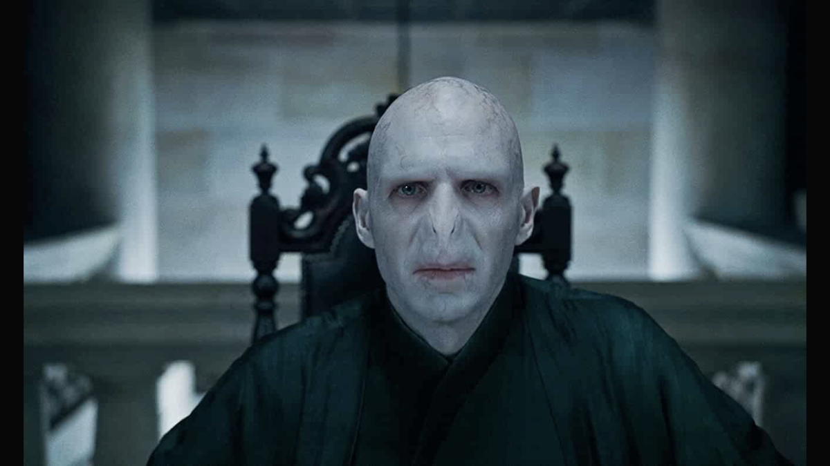 Voldemort becomes no less fearful in this film.
