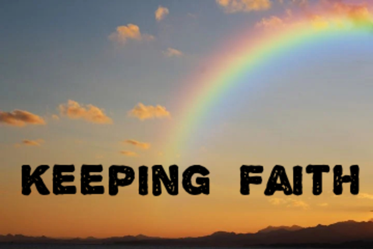 Poem Keeping Faith LetterPile