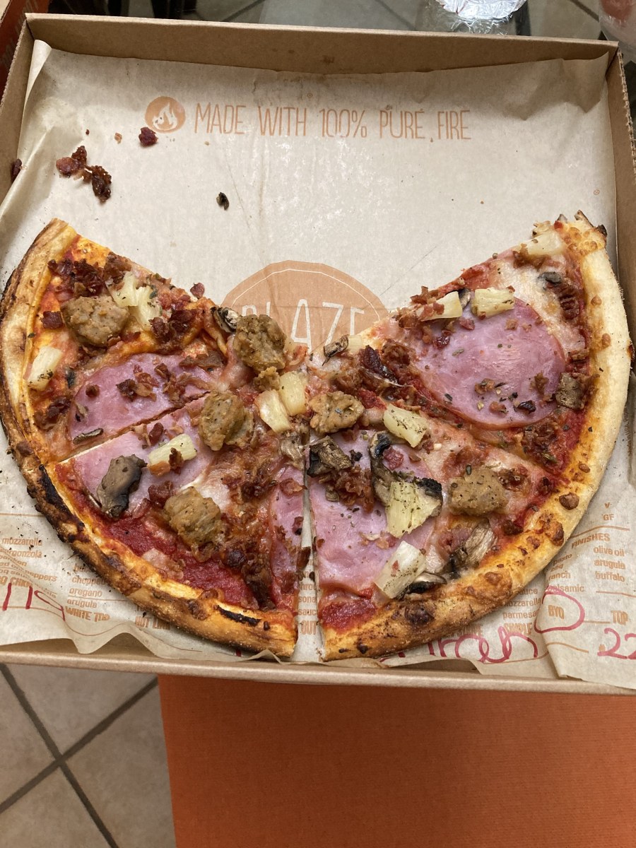 Build-your-own pie from Blaze Pizza
