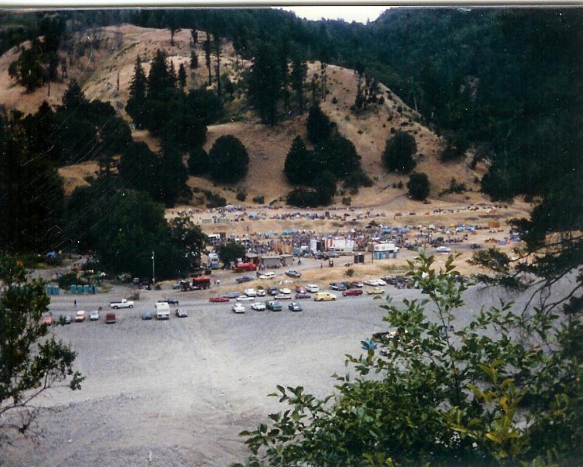 History of the Redwood Run Motorcycle Rally in the California Redwoods