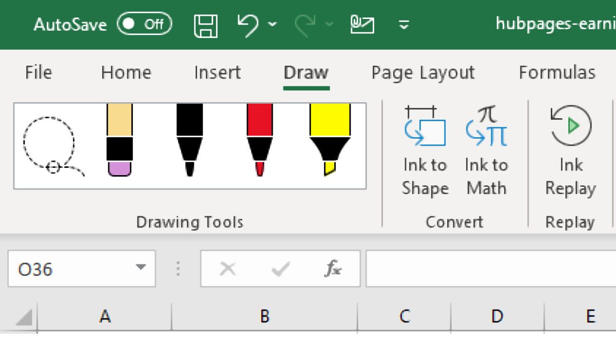 How to Add the Draw Tab in MS Excel TurboFuture