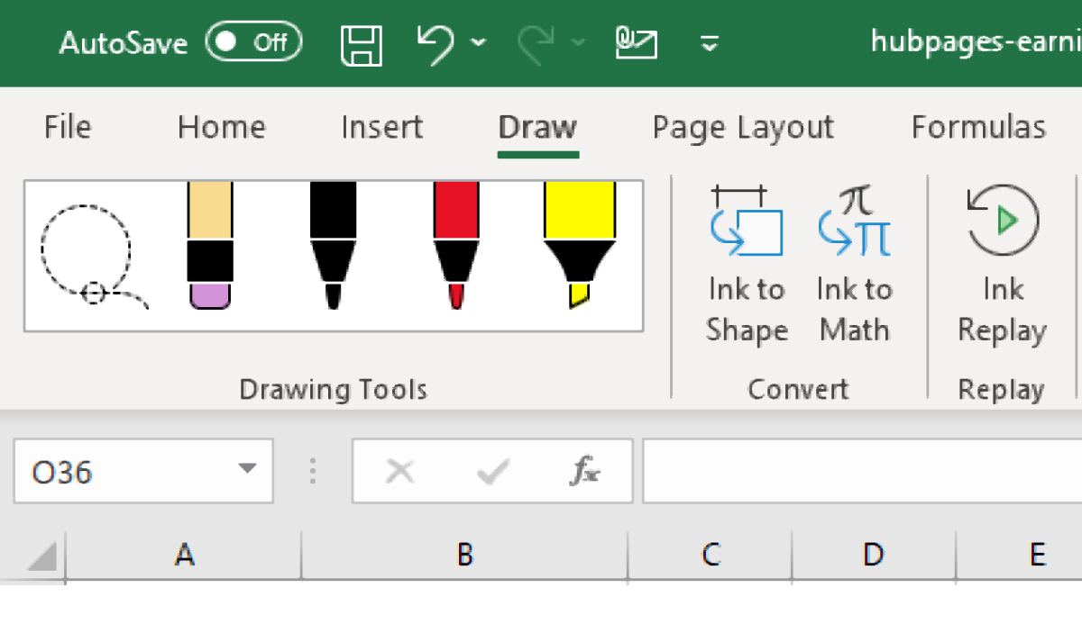 How To Add The Draw Tab In Ms Excel Turbofuture