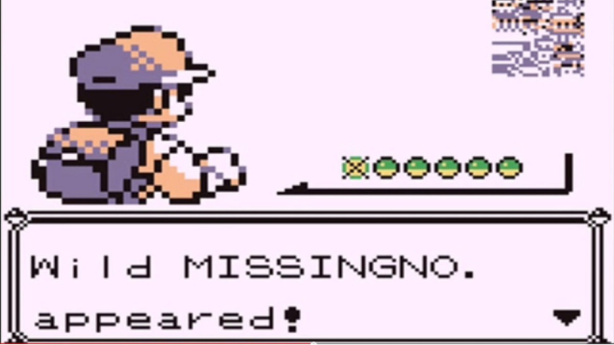 Missingno, as seen in the wild!