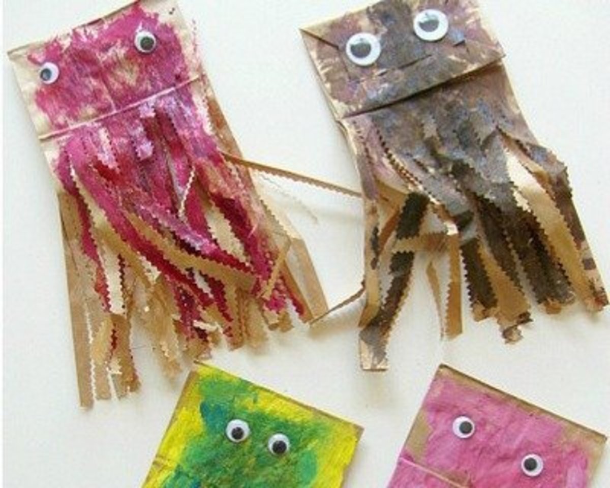 Lunch Bag Paper Art Craft — EPC Crafts