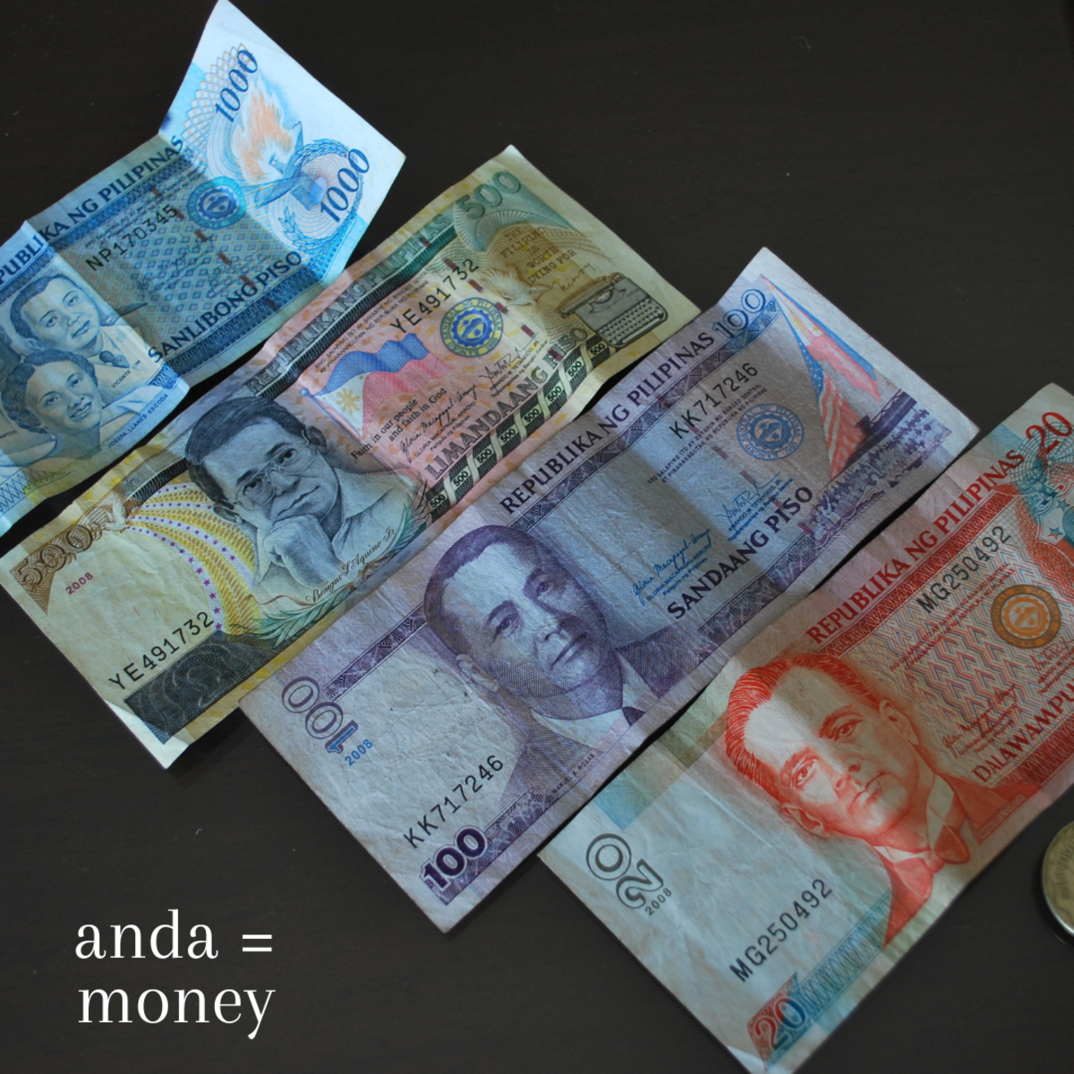 If you're looking for a cooler way to refer to money, then consider the Tagalog slang word known as "anda."