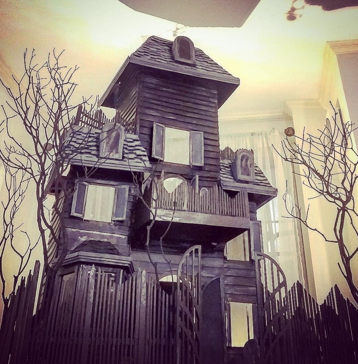 How to Make a Haunted Dollhouse