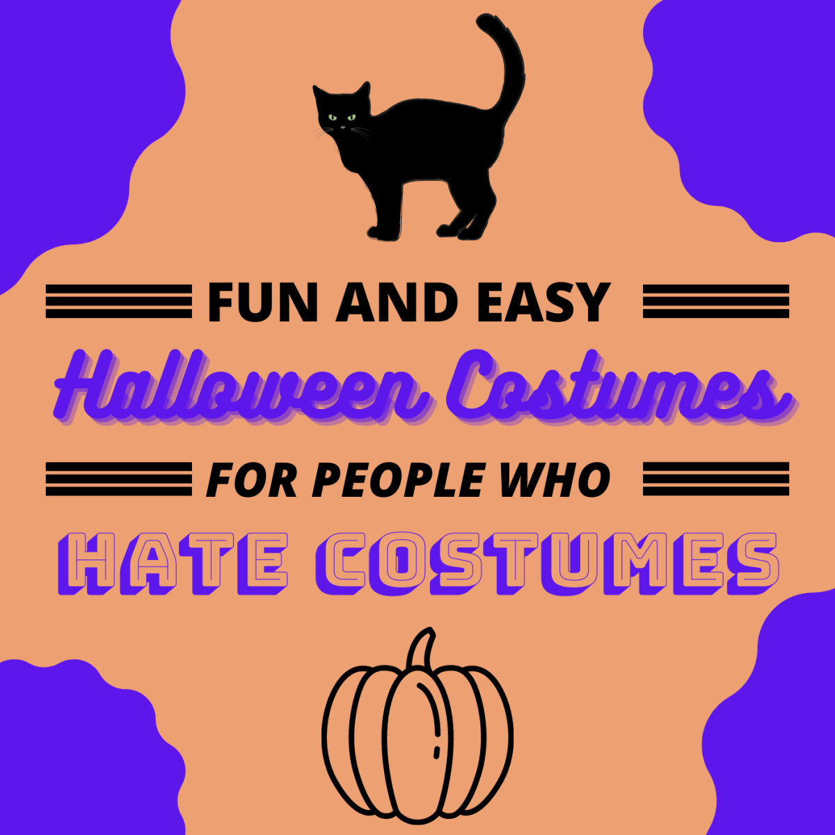 Hate thinking of costume ideas? Pick one of the easy-to-put-together costumes on this list.