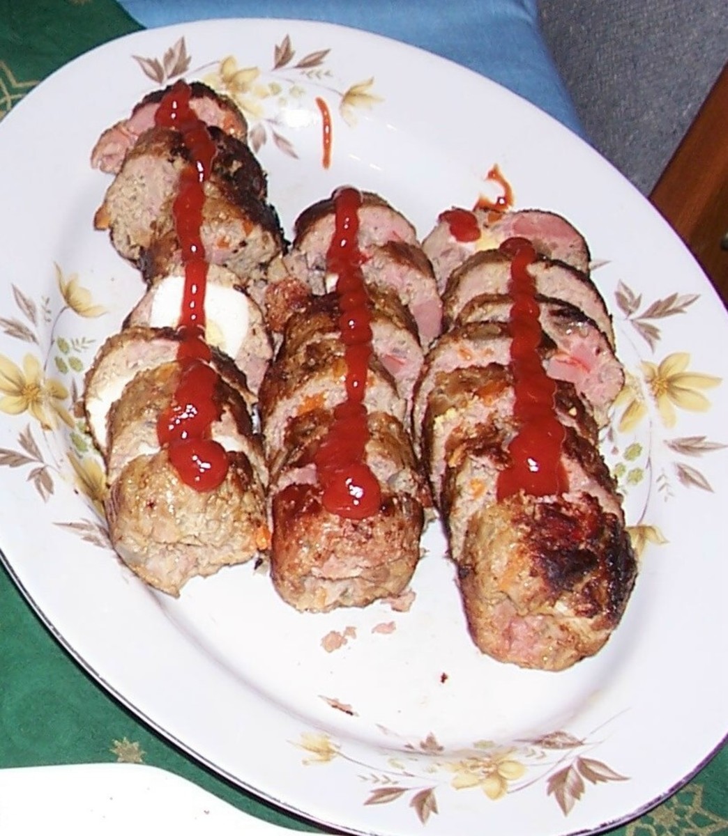 Embutido - Filipino style meatloaf