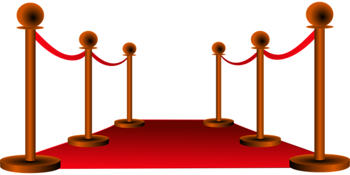 The red carpet: Where dreams are made and stars are born.