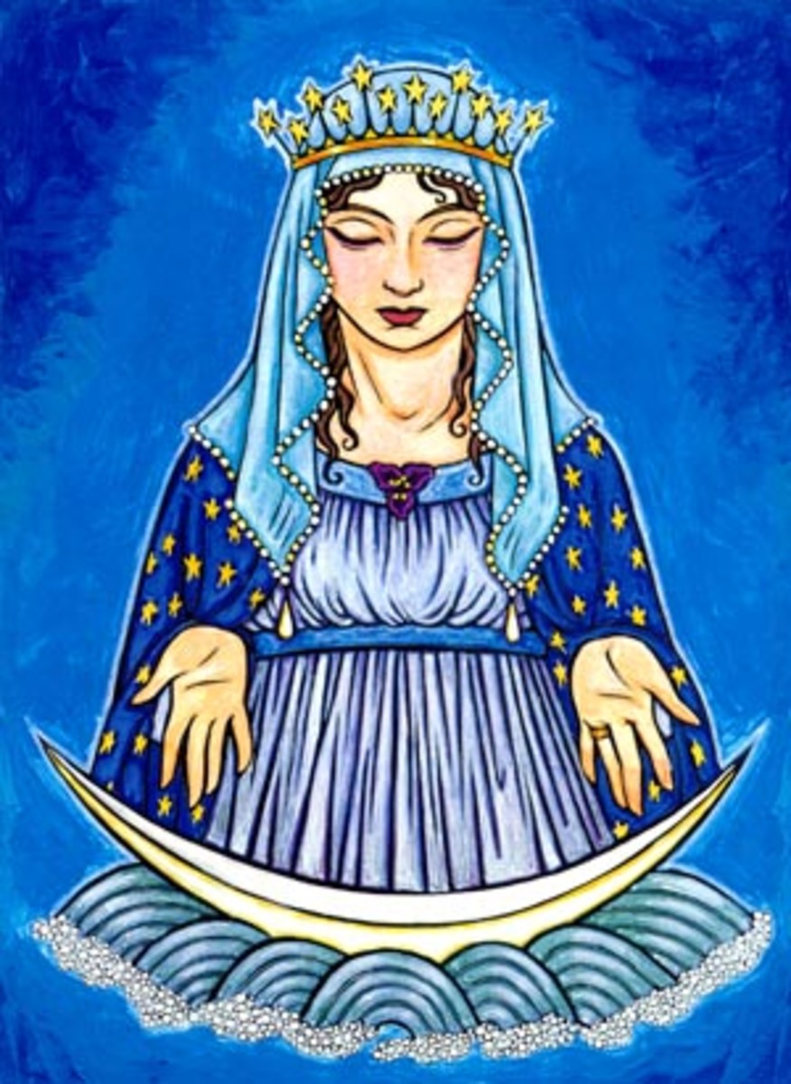 Дева Мария Иштар
