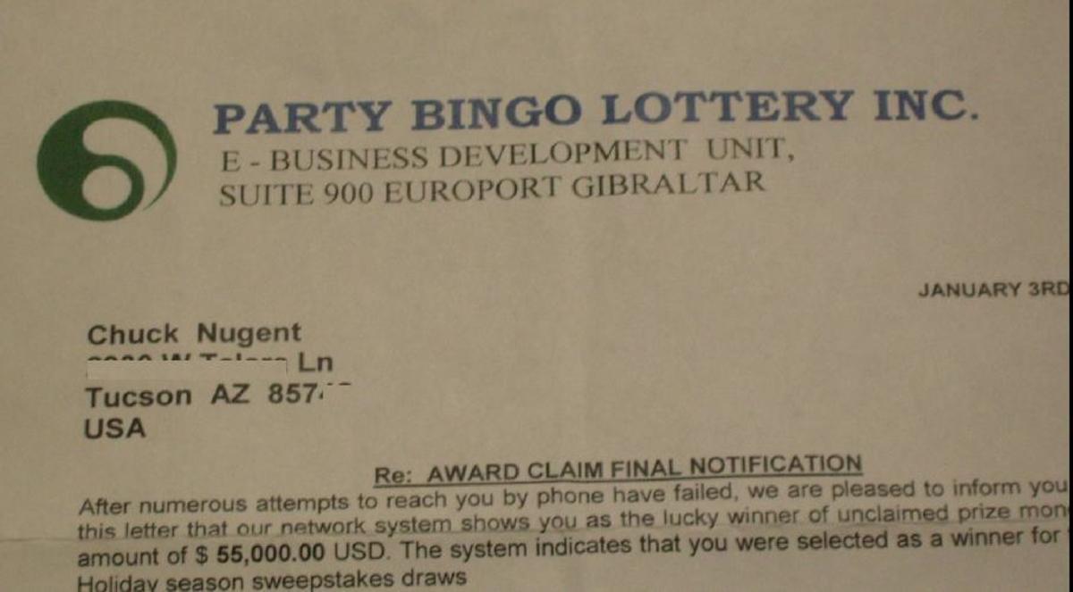 A Clever Lottery Scan and How to Avoid It
