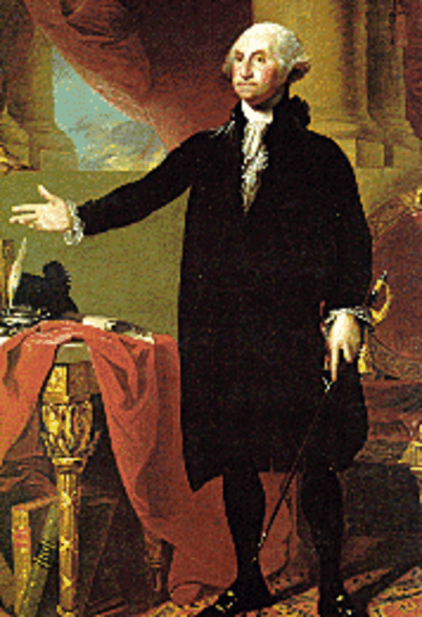 George Washington Full Body Picture