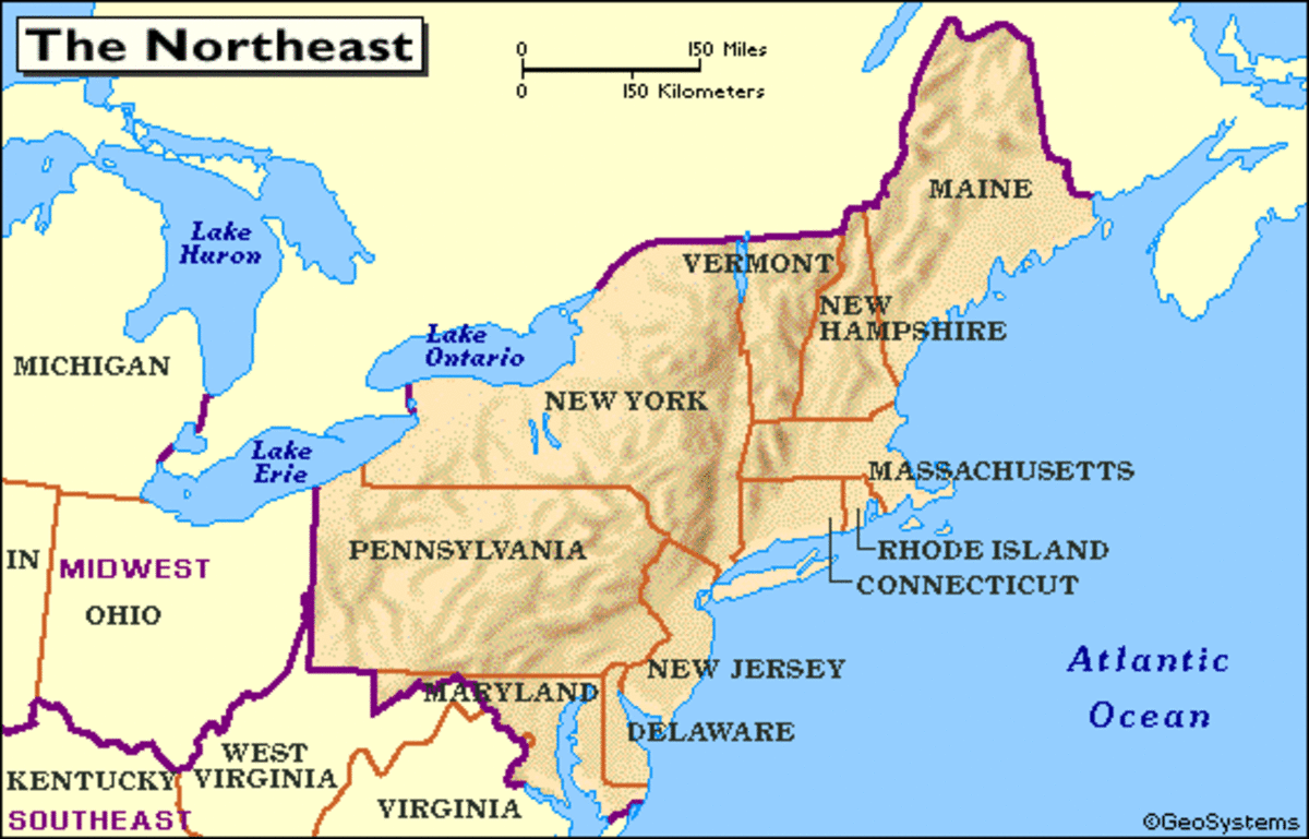 Northeast states.