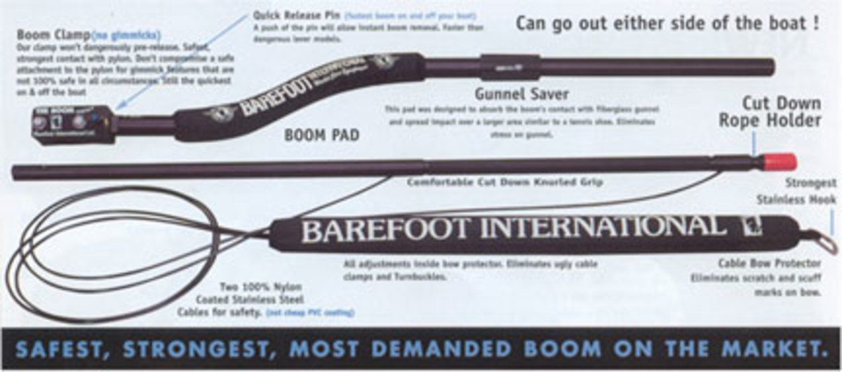 Barefoot boom parts