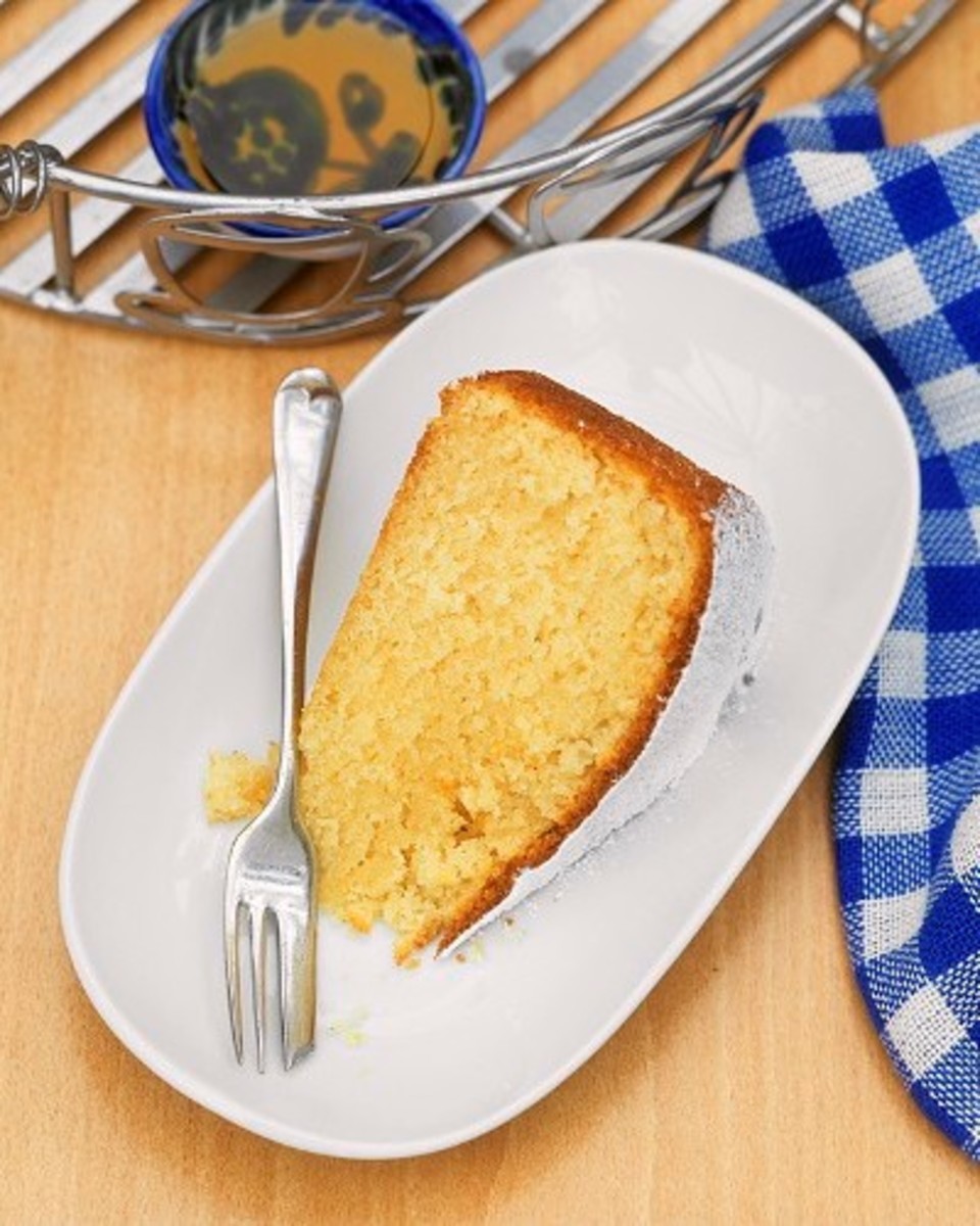 Orange Sponge Cake (from Weight Watchers Recipes)