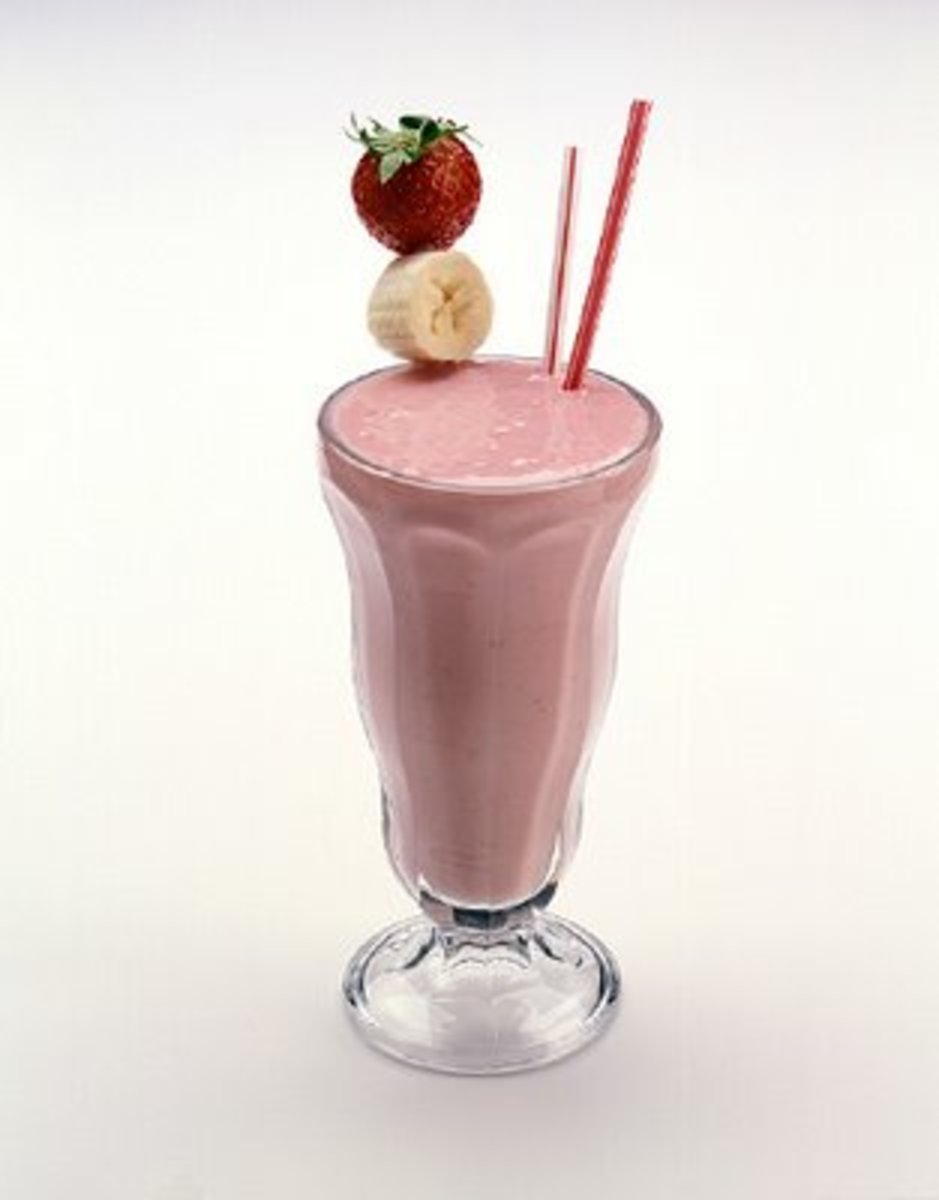Strawberry and Banana Smoothie (from Weight Watchers Recipes)