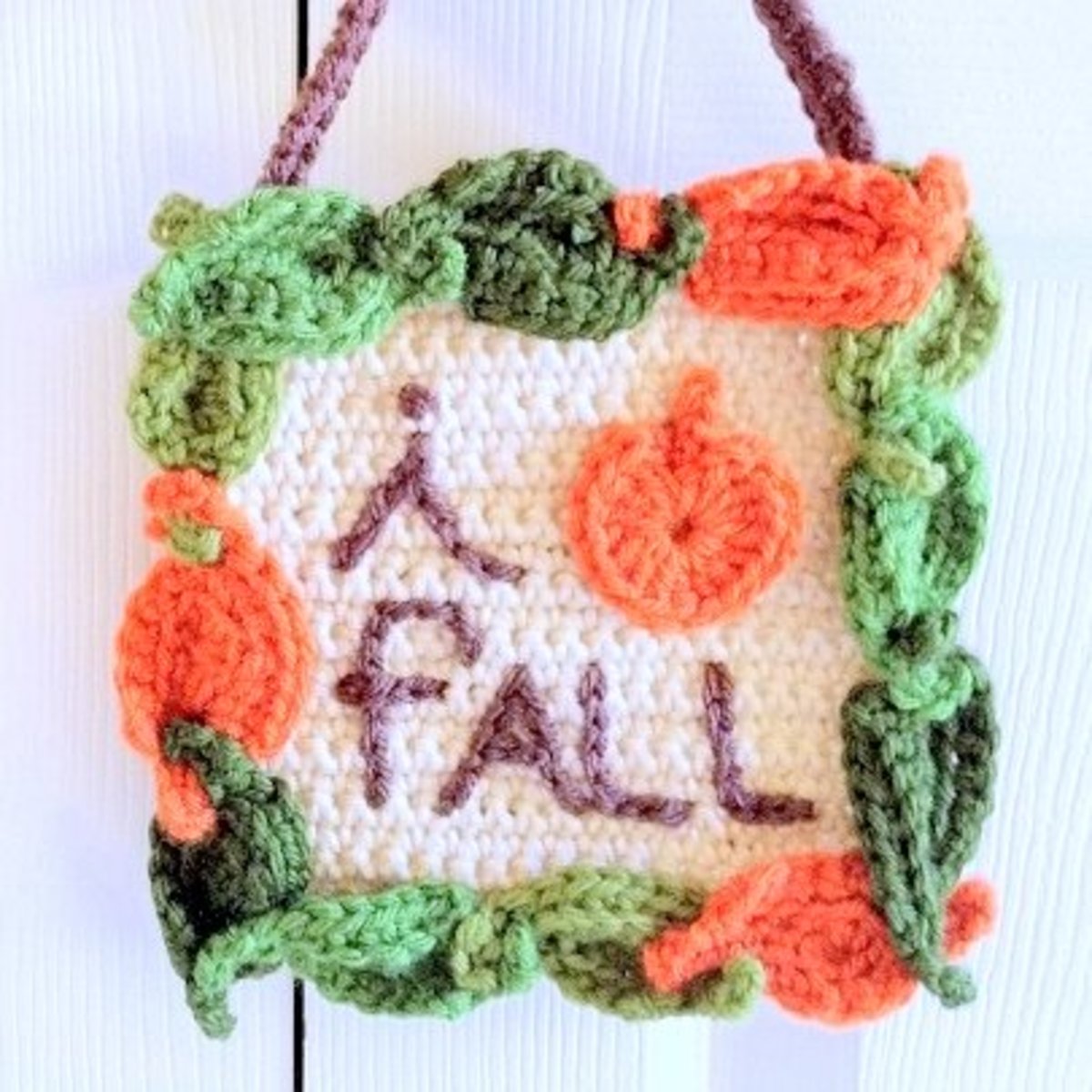 Free crochet pattern fall Thanksgiving.