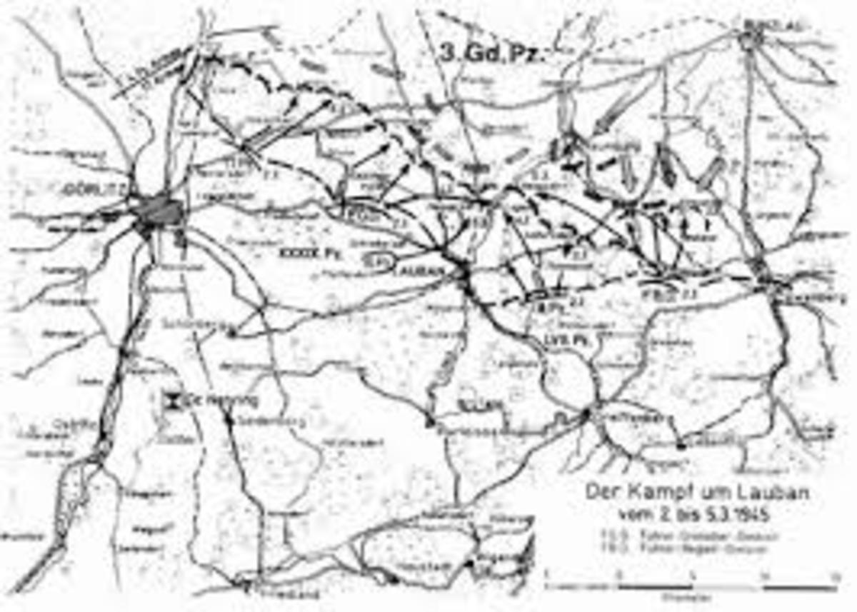 Operation Gemse at Lauban 1945