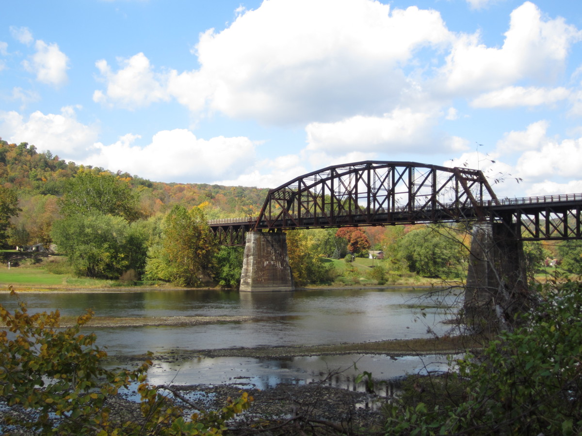 Biking the Sandy Creek Trail Near Franklin, PA - SkyAboveUs