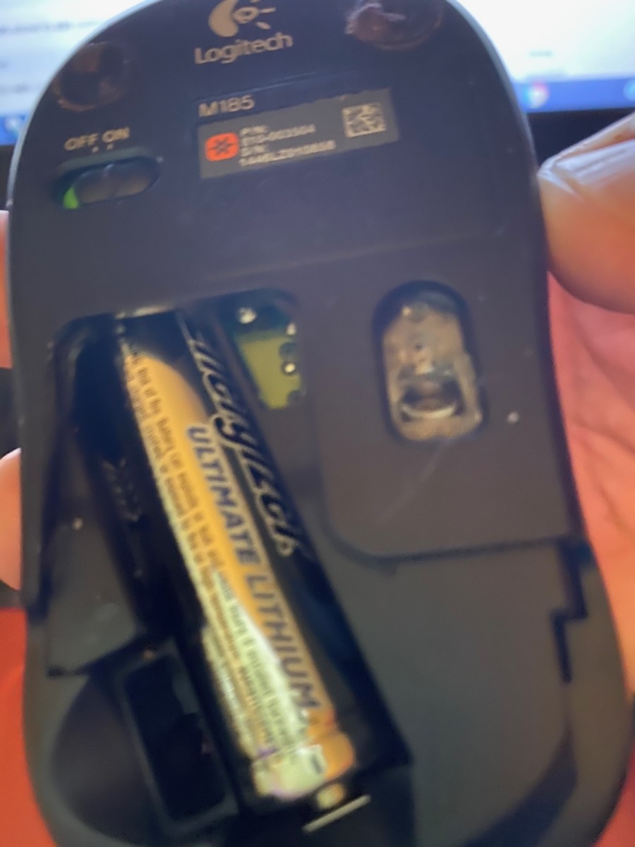 You will need to take the battery out to use this fix.