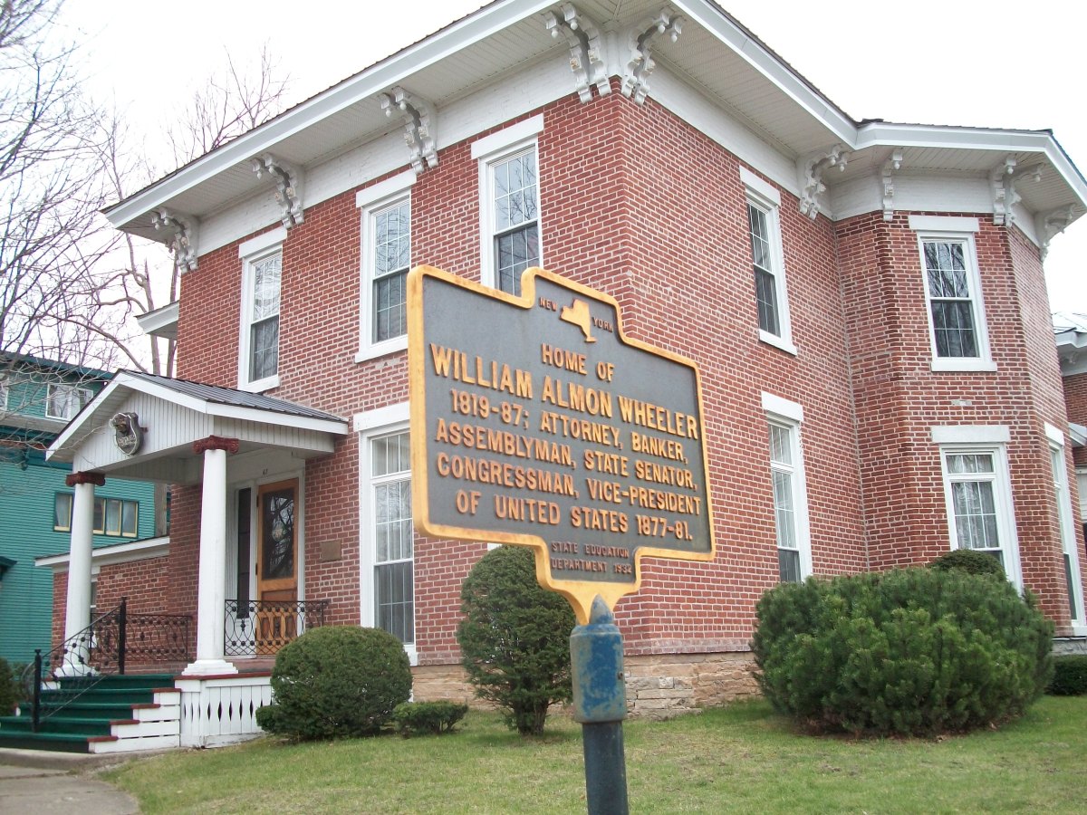 Vice President William A. Wheeler residence, Malone, New York