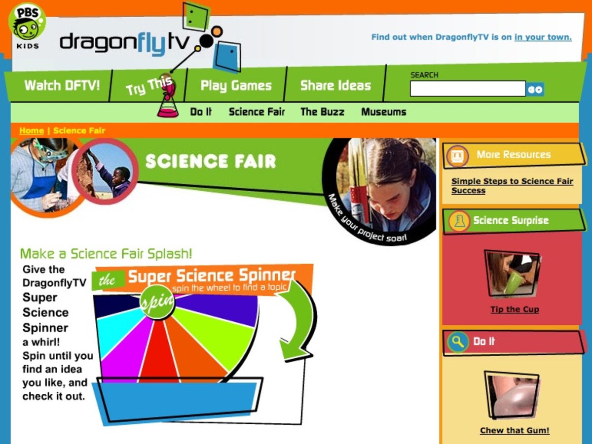 best science fair project websites