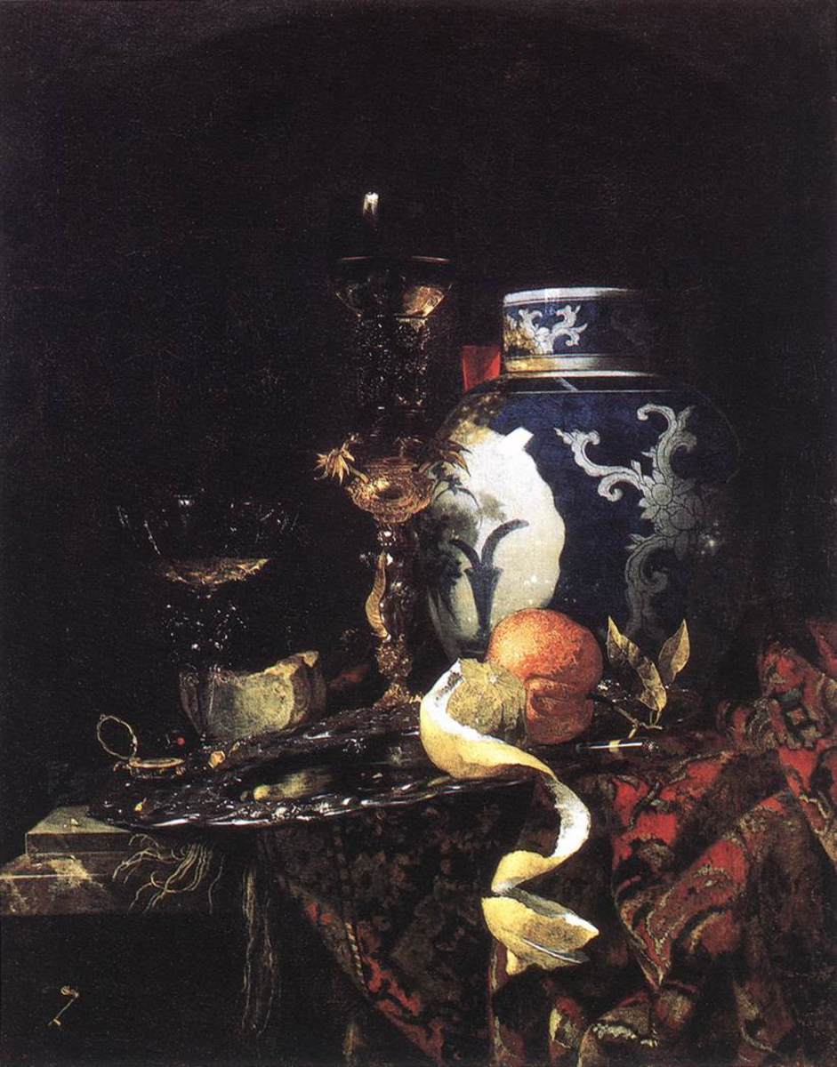 Still-Life with a Late Ming Ginger Jar
