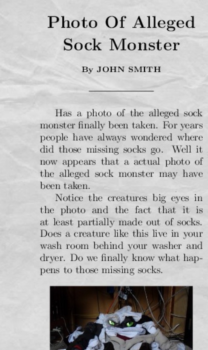Where Did That Other Sock Go?
