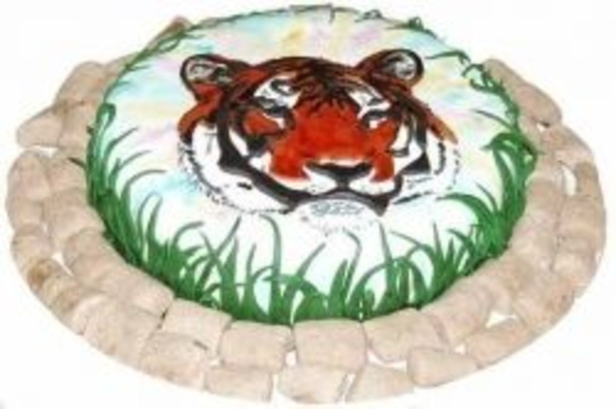 Tiger Theme Birthday Cake | Yummycake