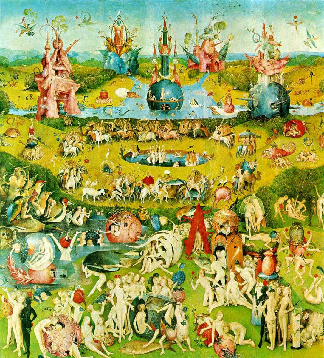 GARDEN OF EARTHLY DELIGHTS BY BOSCH 1510