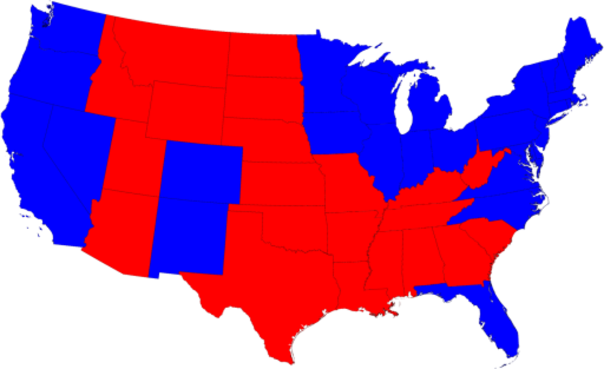 2008 electoral map