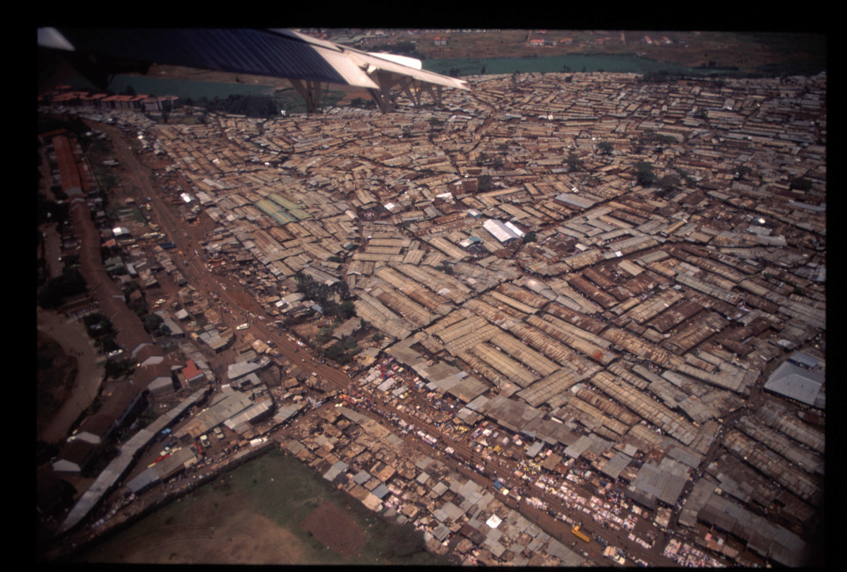 One of Africa's biggest slum and sprawl called Kibera