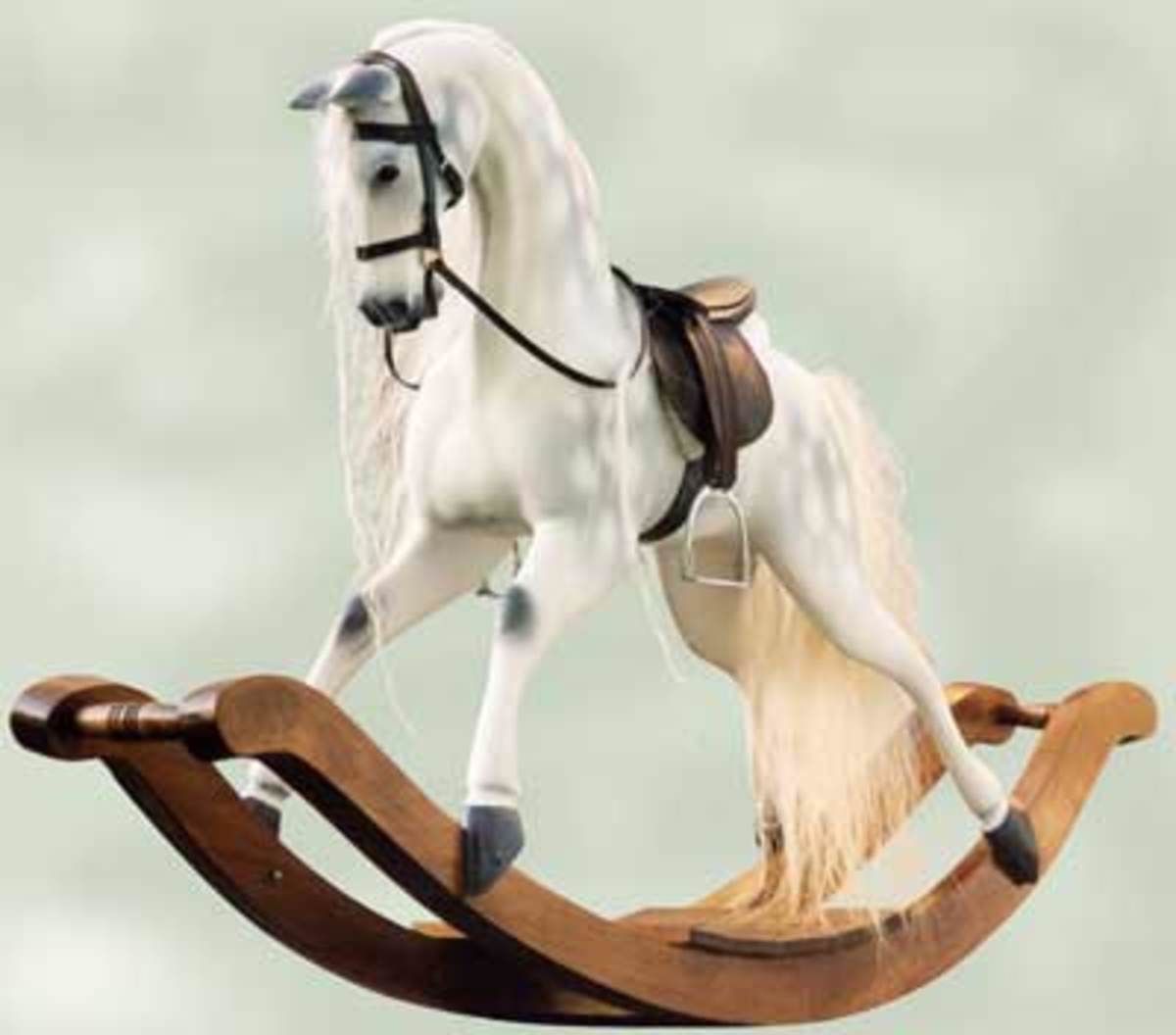 I Want to Buy an Antique Rocking Horse.