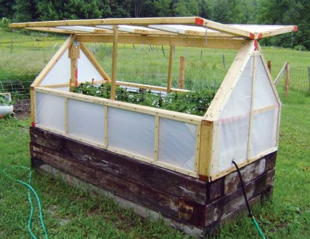 Awesome Raised Bed Greenhouse
