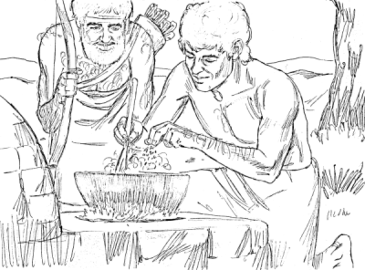 jacob bible coloring pages