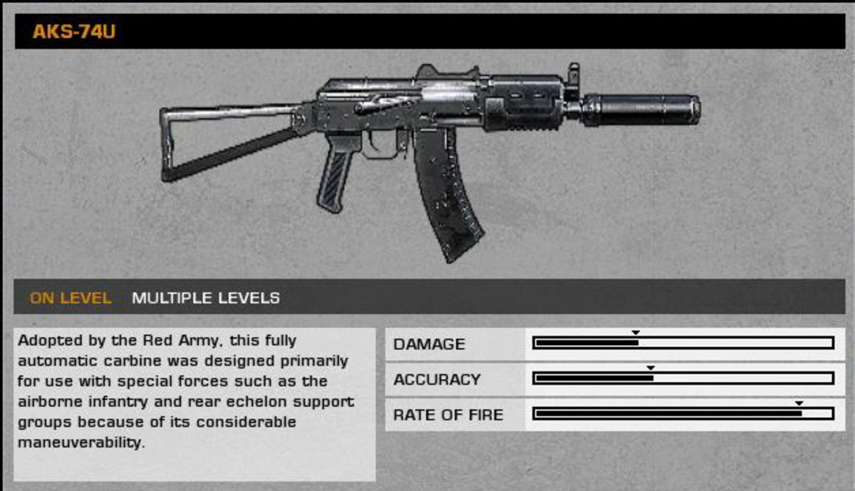 Airborne: AKS-74U collectible / collectable.