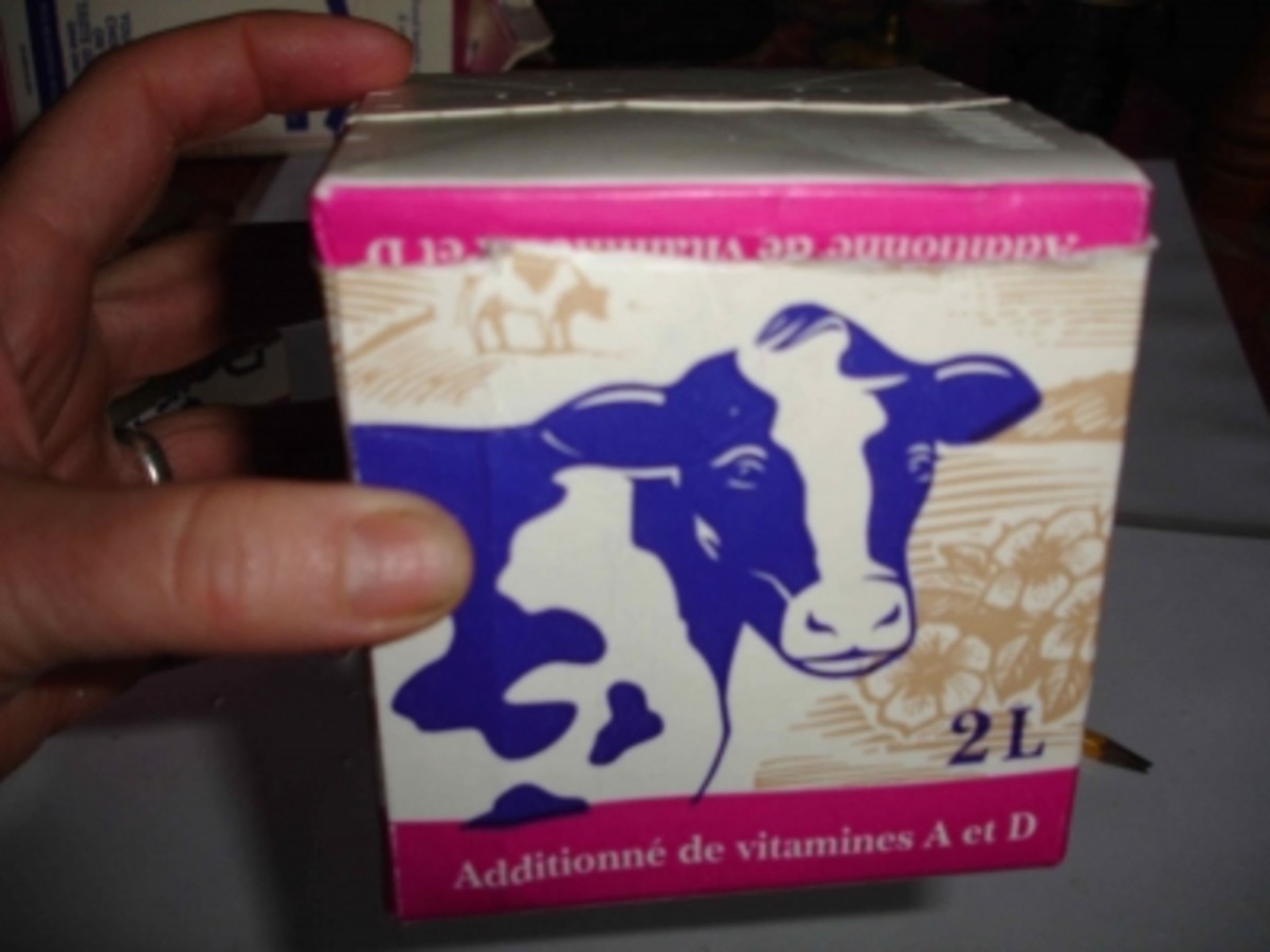 You now have a milk carton cube!