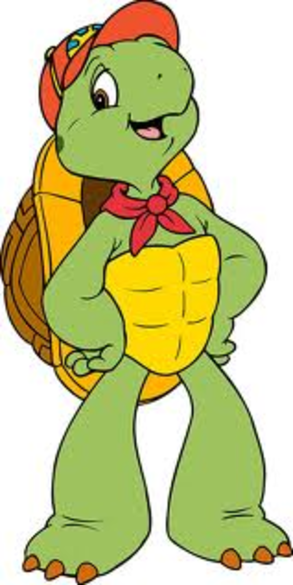 Franklin Turtle Coloring Pages Color Example
