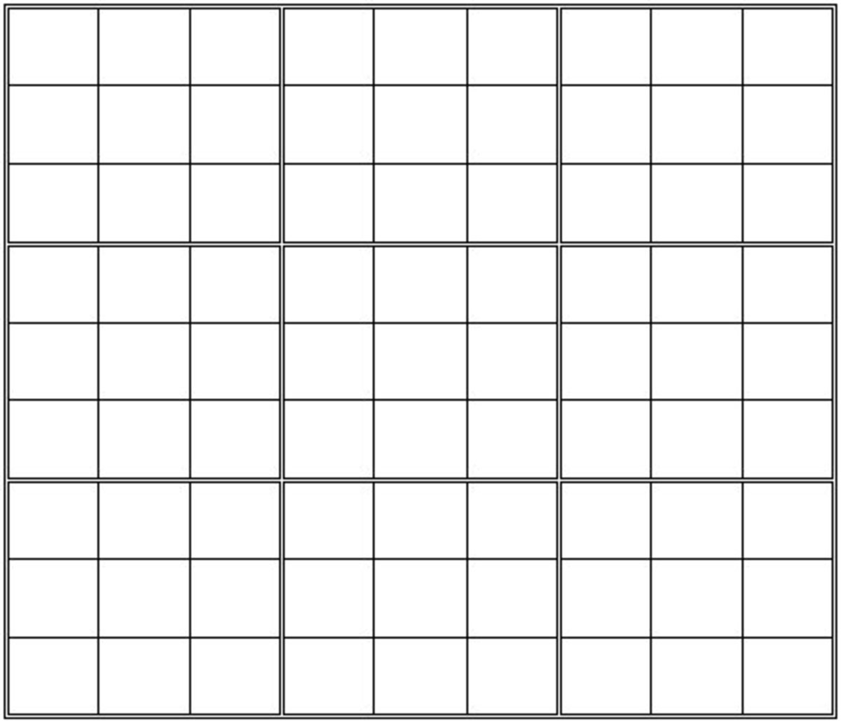 Sudoku Blank Grid For Printing Out Blank Sudoku Grid For Download And Printing Puzzle Stream 